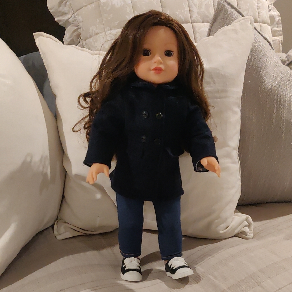 Lotus Doll with Brown Eyes And Hair  Classic Outfit